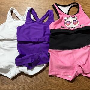 Rebel Matching Set - White, Purple, and Pink